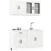 vidaXL Ensemble d'armoires de cuisine 4 pcs Kalmar bois d'ingénierie