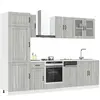 vidaXL Ensemble d'armoires de cuisine 8 pcs Kalmar bois d'ingénierie