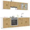 vidaXL Ensemble d'armoires de cuisine 8 pcs Kalmar bois d'ingénierie