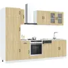vidaXL Ensemble d'armoires de cuisine 8 pcs Kalmar bois d'ingénierie