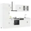 vidaXL Ensemble d'armoires de cuisine 8 pcs Kalmar blanc brillant