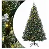 vidaXL Sapin de Noël artificiel 150 LED 120 cm