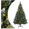 vidaXL Sapin de Noël artificiel 300 LED 180 cm