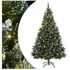 vidaXL Sapin de Noël artificiel 300 LED 240 cm