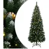 vidaXL Sapin de Noël artificiel 150 LED 120 cm