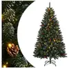 vidaXL Sapin de Noël artificiel 300 LED 240 cm