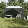 vidaXL Tente moustiquaire avec toit avec évent Gris 380 x 380 x 225 cm