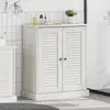vidaXL Cabinet de salle de bain avec stockage Blanc 68 x 34 x 80 cm