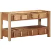 vidaXL Meuble Tv Vidaxl 83x33x46 Cm En Bois Massif Récupéré
