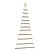 vidaXL Arbre de noël suspendu et étoile supérieure 74x150 cm