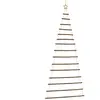 vidaXL Arbre de noël suspendu et étoile supérieure 100x210 cm