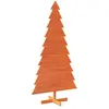 vidaXL Arbre de Noël en bois pour décoration 180 cm bois de pin massif