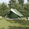 vidaXL Vidaxl Tente De Camping 5-Personnes Verte Polyester Pliable