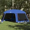 vidaXL Tente de piscine moustiquaire amovible parois maille bleu azur