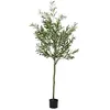 vidaXL Olivier artificiel 700 feuilles 180 cm vert