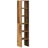 vidaXL Bibliothèques 2 pcs empilable vieux bois bois d'ingénierie