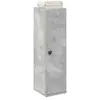 vidaXL Meuble de salle de bain avec porte-rouleau gris béton
