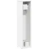 vidaXL Meuble de salle de bain avec porte-rouleau blanc 20,5x20x90 cm