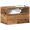 vidaXL Tables de chevet murales 2 pcs vieux bois 45x26x28,5 cm