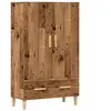 vidaXL Buffet haut vieux bois 70x31x115 cm bois d'ingénierie