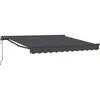 vidaXL Auvent Rétractable Automatique Vidaxl Anthracite 300x250 Cm