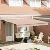 vidaXL Auvent Multicolore 400 × 300 cm Polyester et Aluminium