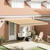 vidaXL - Inklapbare - Luifel - Multikleur - 400 - ×300 - cm - Stof