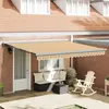 vidaXL Auvent Multicolore 400 x 300 x 165 cm Polyester et Aluminium