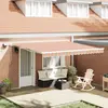vidaXL Vidaxl Auvent Rétractable With 400 × 300 Cm Multicolore