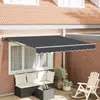 vidaXL Auvent Rétractable Anthracite 350x250 cm