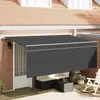vidaXL Auvent Rétractable Anthracite 350 x 200 cm