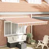 vidaXL Vidaxl Auvent Rétroactif Multicolore 350x250 Cm