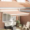 vidaXL Auvent Multicolore 350 x 250 x 165 cm Polyester et Aluminium