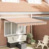 vidaXL Auvent Rétractable Bleu Marine 300x250 cm