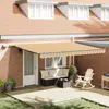 vidaXL - Inklapbare - Luifel - Multikleur - 450 - ×300 - cm - Stof