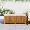 vidaXL Boîte à coussins d'extérieur 150x50x60,5cm bois massif d'acacia