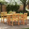 vidaXL Chaises de jardin 4 pcs 56x55.5x90 cm Bois Massif d'Acacia