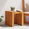 vidaXL Vidaxl Table D'appoint De Jardin 43x36x40 Cm En Teck Massif
