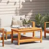 vidaXL Vidaxl Table Basse 90 X 50 X 45 Cm Bois D'acacia Massif