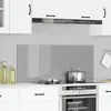 vidaXL Vidaxl Plan De Cuisine Gris Clair 120x50x0,6 Cm En Verre Trempé