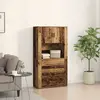vidaXL Vidaxl Buffet En Bois Ancien 80x33x150 Cm