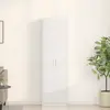 vidaXL Vidaxl Armoire Blanche 55x25x189 Cm En Bois Technique