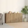 vidaXL Buffet 2 pcs Chêne artisanal 79 x 38 x 80 cm Bois d'ingénierie