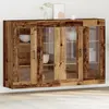 vidaXL Cabinets muraux 2 pcs Bois Ancien 69,5 x 34 x 90 cm