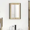 vidaXL Armoire Miroir Chêne Sonoma 42 x 12 x 60 cm Bois d'ingénierie