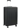 vidaXL Valise pliable coque dure 28'' noire 50x30x76 cm ABS