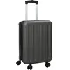 vidaXL Valise pliable coque dure 20'' gris foncé 34x23x55,5 cm ABS