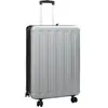 vidaXL Valise pliable coque rigide 28'' argent 50x30x76 cm ABS