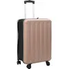 vidaXL Valise pliable en coque dure 24'' rose doré 43x27x66 cm ABS