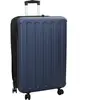 vidaXL Valise pliable Coquille dure 28" Bleu foncé 50x30x76 cm ABS